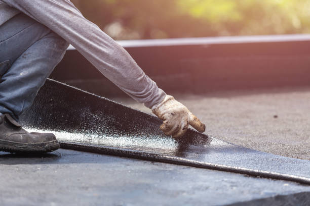Professional Waterproofing technician working in Palmyra, WI